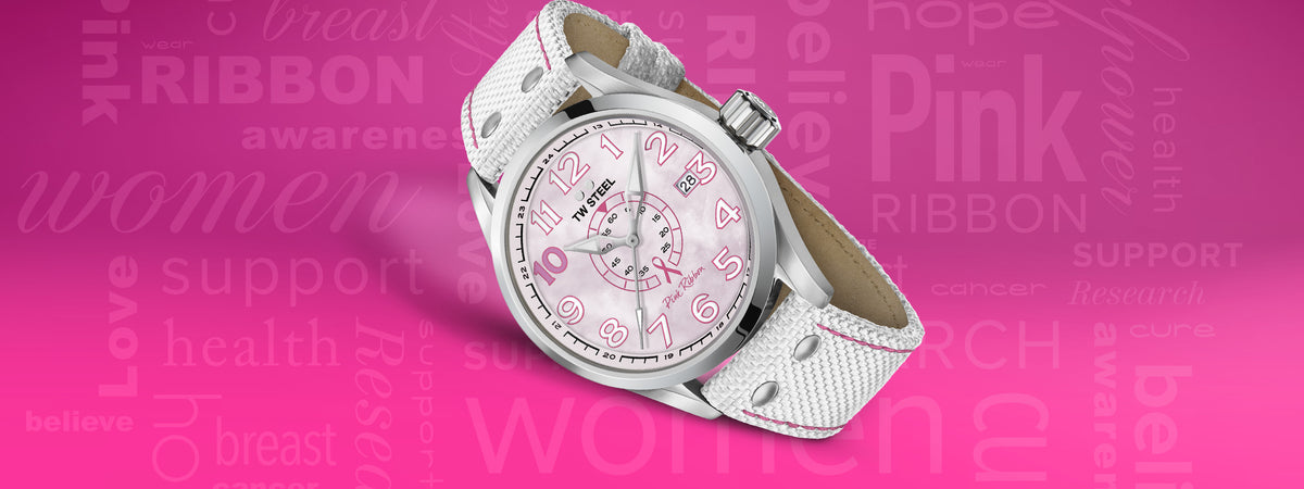 Tw steel deals pink watch