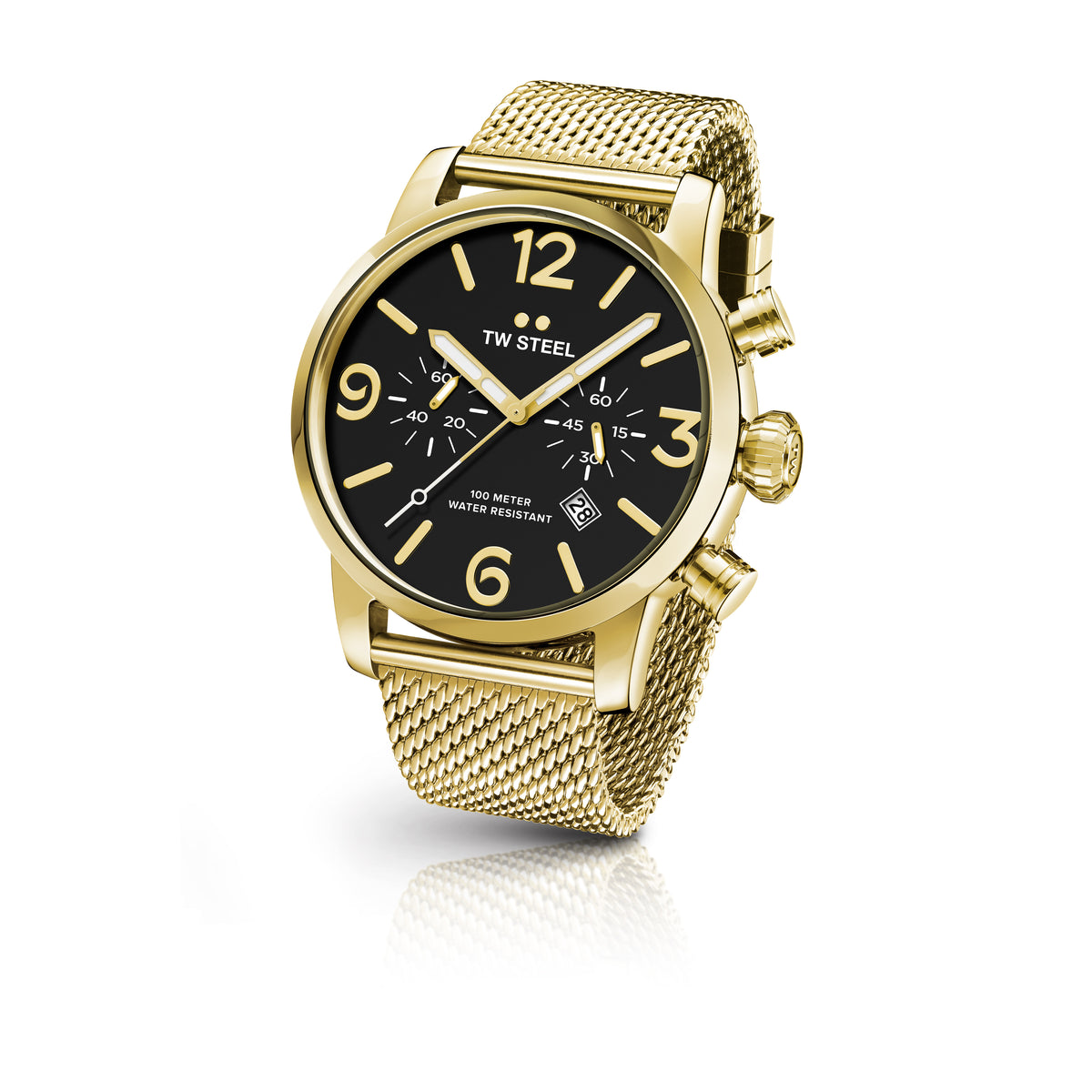 Tw steel 2025 gold watch