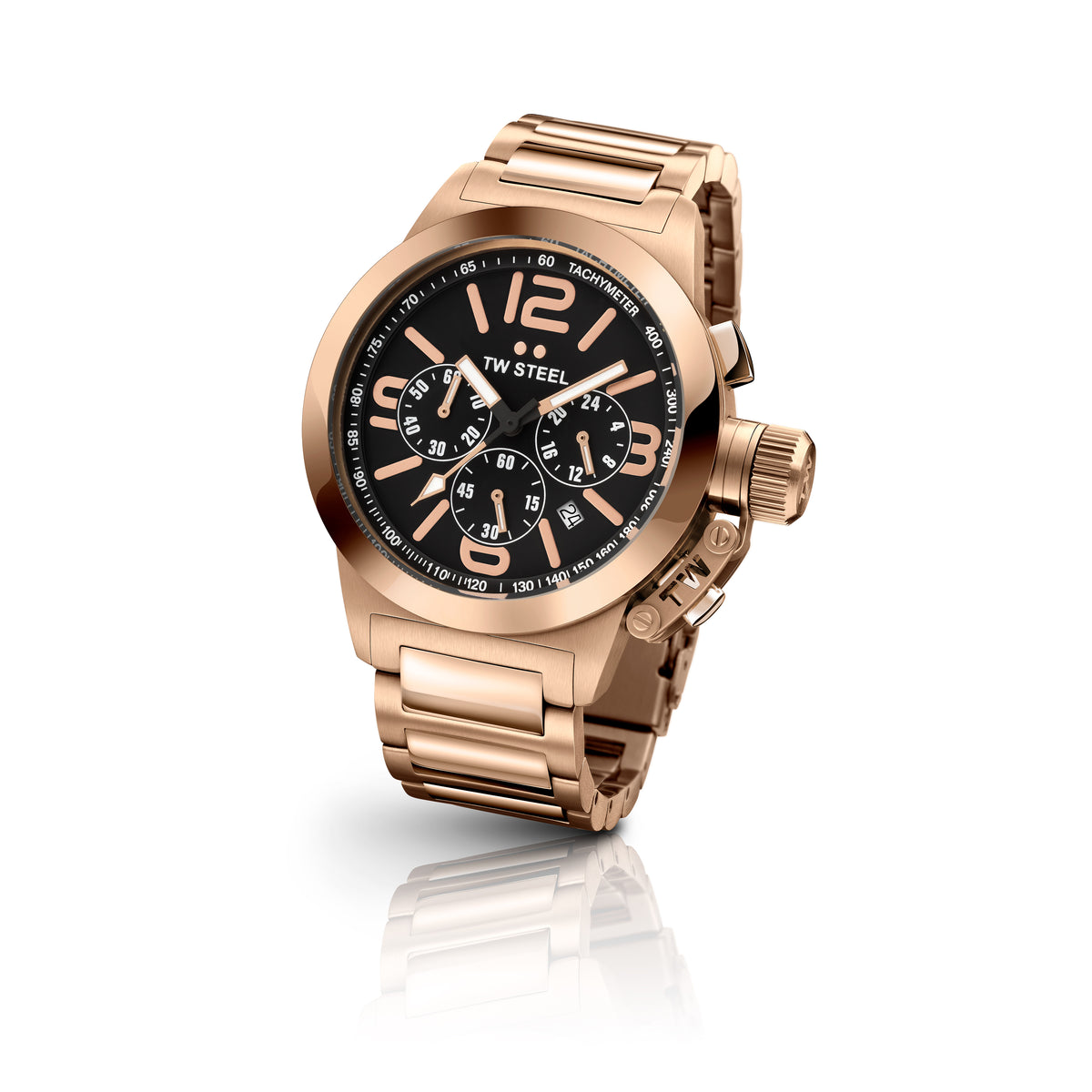 Tw steel discount watch rose gold